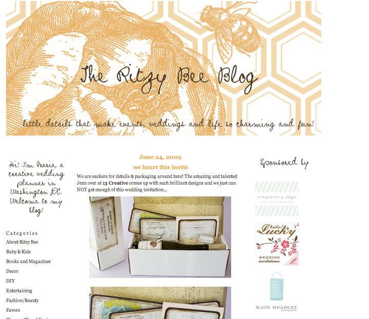 The Ritzy bee The Ritzy bee