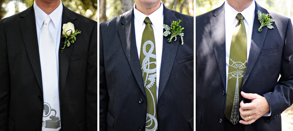Unique groomsmen ties, Villa del Sol d'Oro, Sierra Madre, California, Hazelnut photography doug05