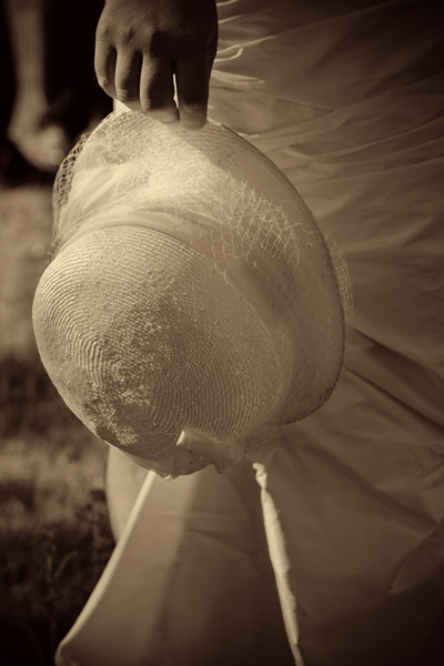 Wedding hat with fishnet veil 00371 bc