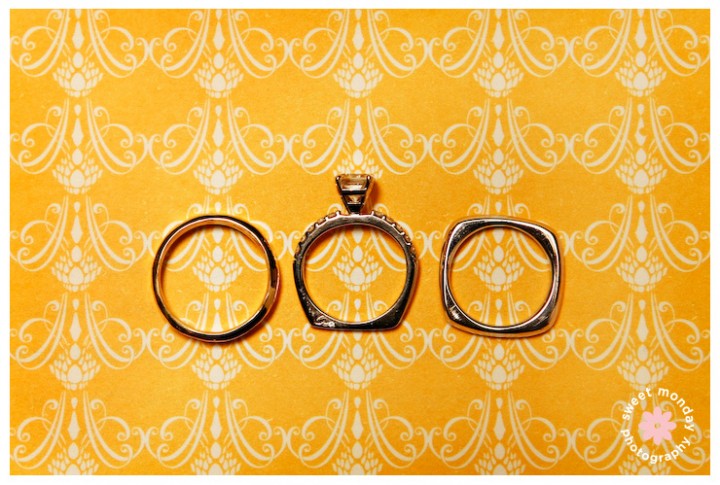 Rings on Orange Paper