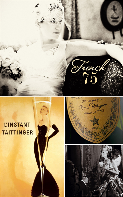 Champene inspired inspiration board french75cocktail1