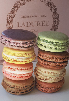 Colorful French Macaroons macarons0 Laduree