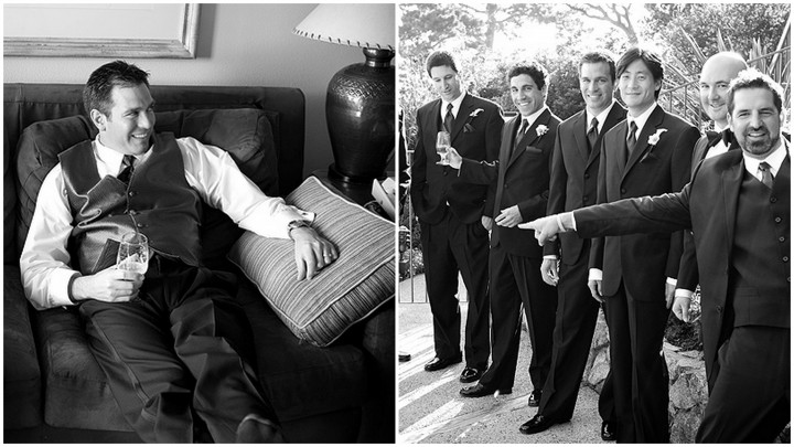 Groom and groomsmen