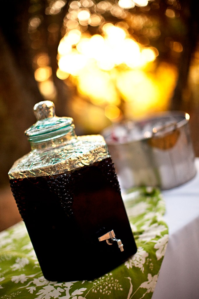 Iced tea Served at Wedding, Templeton California, Shanni Weilert IMG_4007