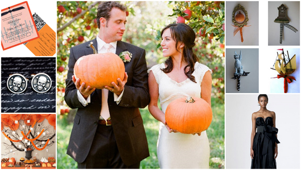 Bridescom has some devilishly divine Halloween wedding ideas