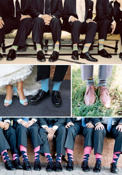 groom_socks01 green wedding shoes