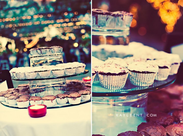 Chocolate and vanilla wedding cupcakes, La Caille wedding venue, Salt Lake City Utah wedding, Kayleen T photography, ruby red slippers 20090906-IMG_8344-Edit-Edit