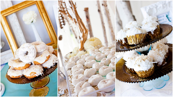 Winter desserts I Love lollipops donuts