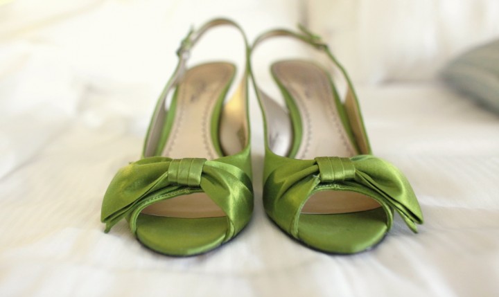 Green Wedding shoes, Verandas Manhattan Beach, California, Verandas Beach House, Sandra Pan photography