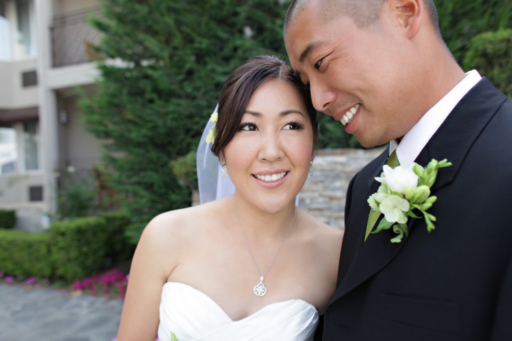 Sweetheart neckline wedding dress, Verandas Manhattan Beach, California, Verandas Beach House, Sandra Pan photography