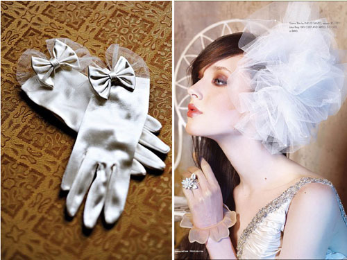 White Wedding Gloves. Inspired by: Wedding Gloves
