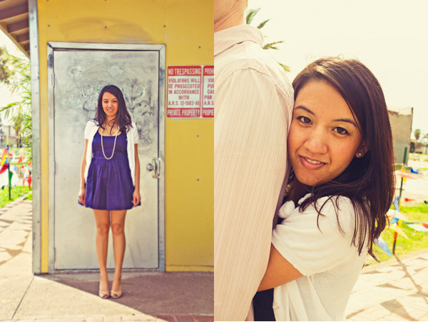 Vintage inspired engagement shoot