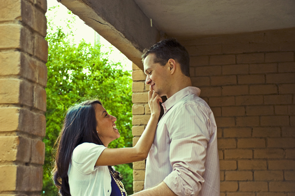Vintage inspired engagement shoot