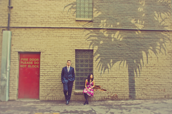 Vintage inspired engagement shoot