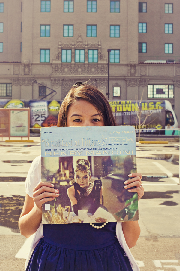 Vintage inspired engagement shoot