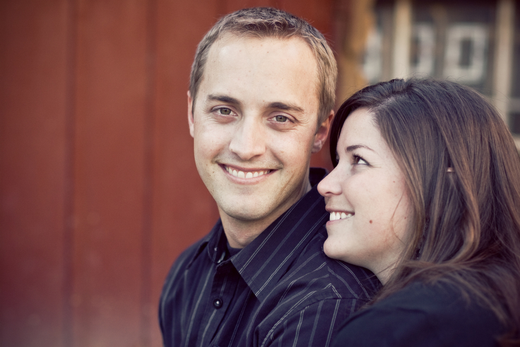 Petting Zoo Engagement shoot