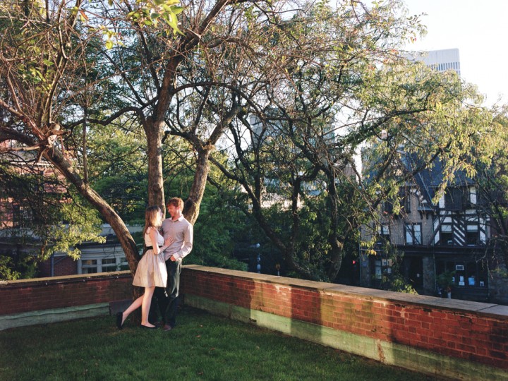 College Engagement Shoot