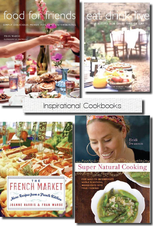 inspirational cookbooks