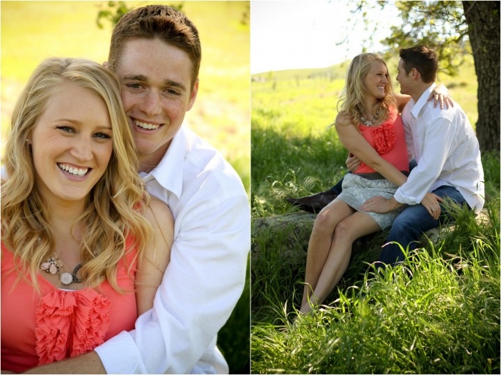 casey mackenzie photography, country engagement shoot