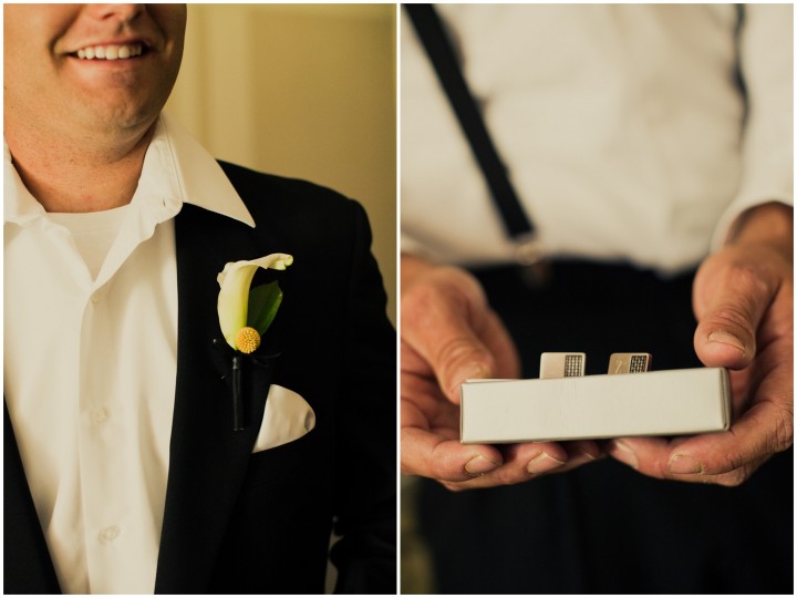 Calla lilly Boutoneer