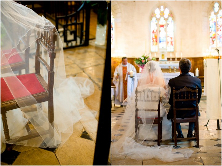 catholic church wedding traditional french cathedral, Chateau de la Ferte Saint Aubin, Amy Punky photography, Atelier Diagonale