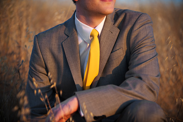 day after wedding shoot in a wheat field