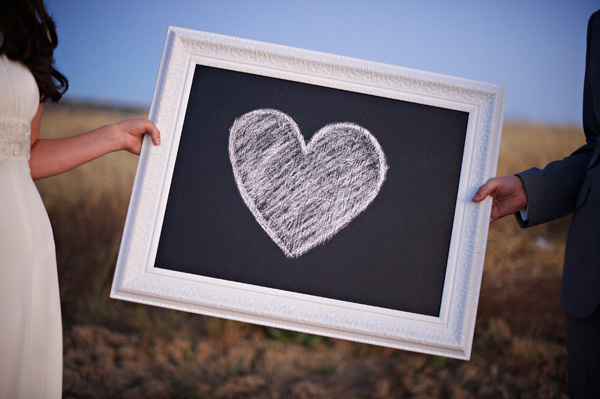 day after wedding shoot with props