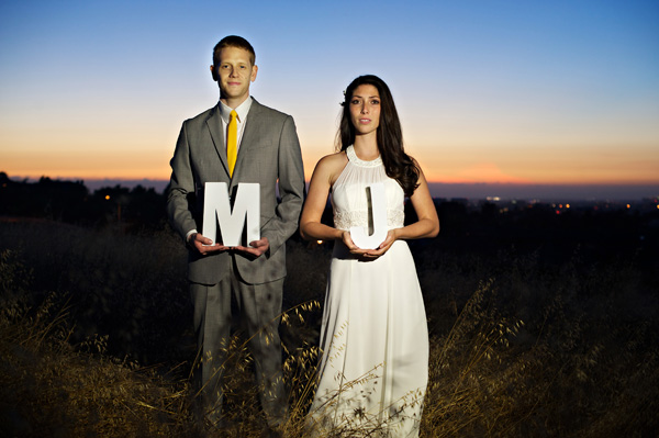 day after wedding shoot in a wheat field
