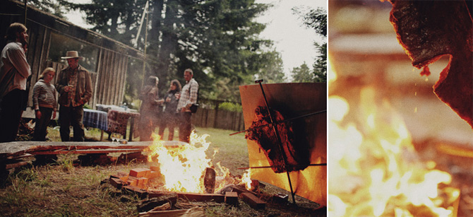 rustic backyard rehearsal dinner, outdoor inspiration