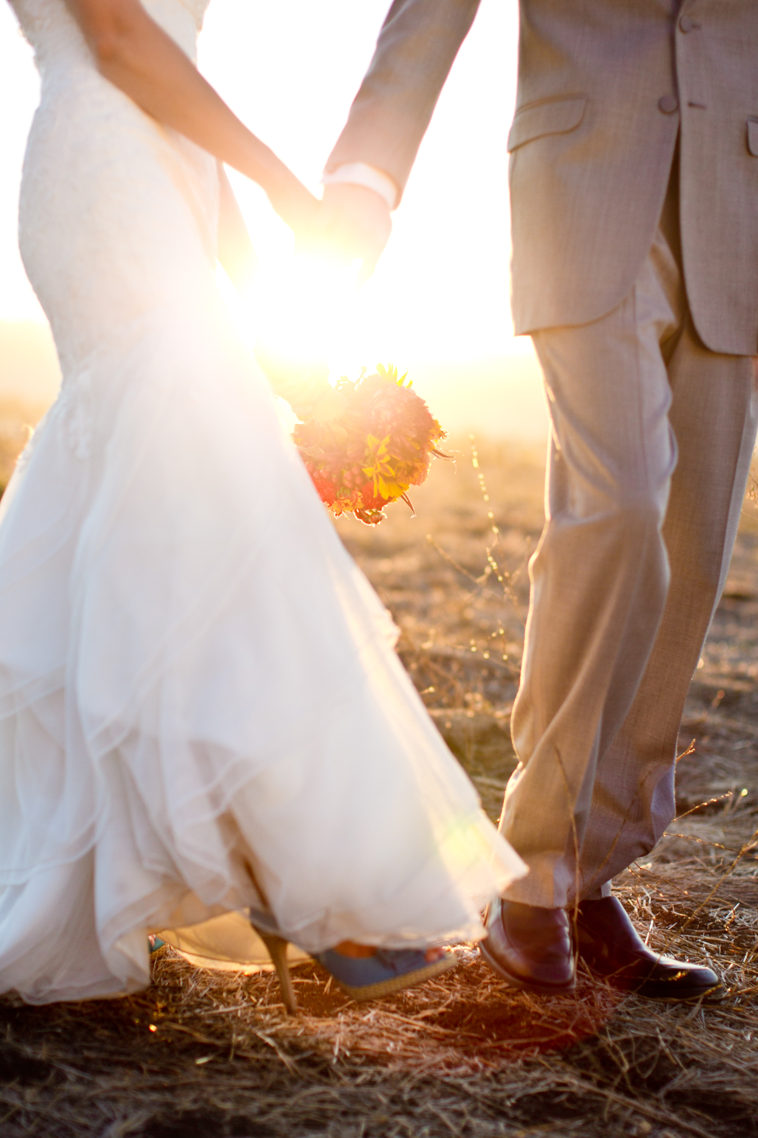 red and yellow fall inspired wedding flowers, Flying Caballos Ranch, San Luis Obispo California, Mike Larson photography