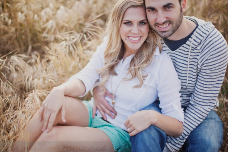 Calabasas engagement pictures, stephanie williams photography, modern romance photography, field engagement shoot