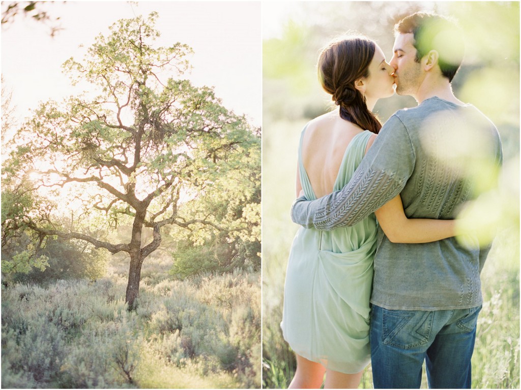 Jose Villa photography, engagement shoot, santa barbara engagement shoot, engagement shoot in a field