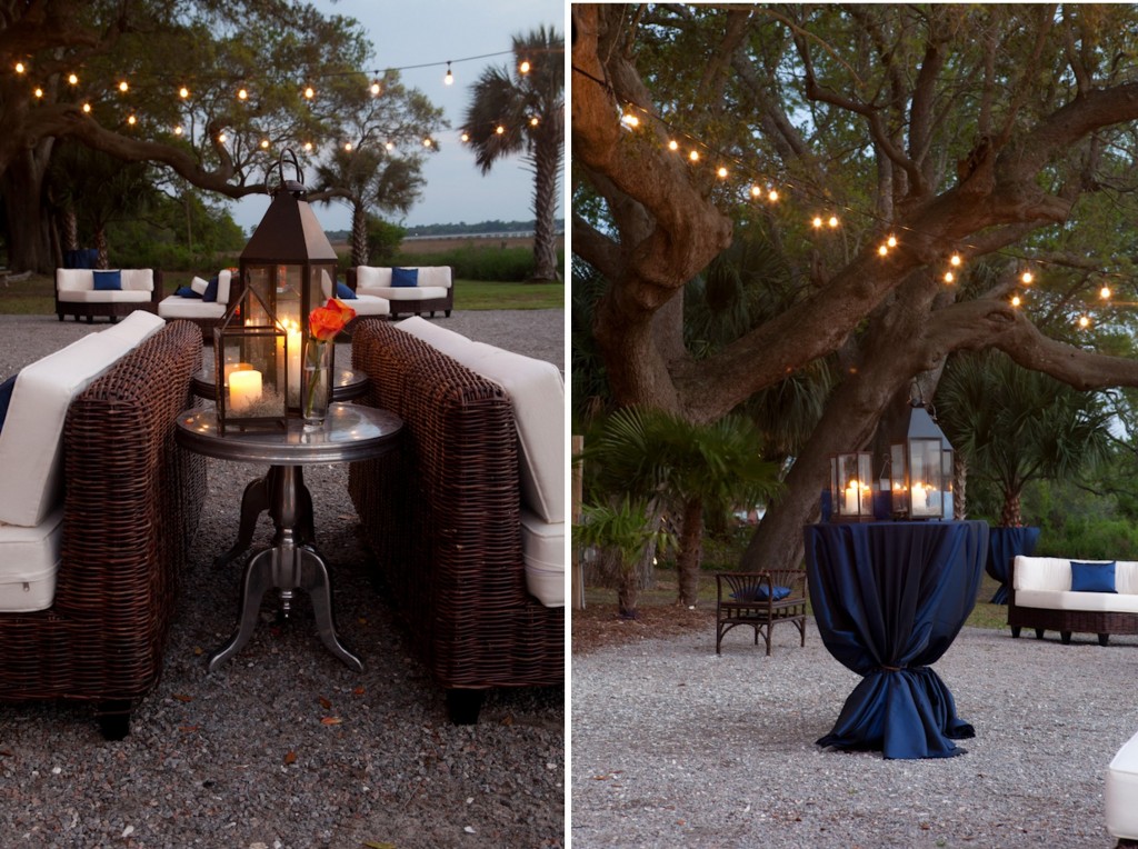 rehearsal dinner, rehearsal dinner inspiration, orange party inspiration, blue party inspiration