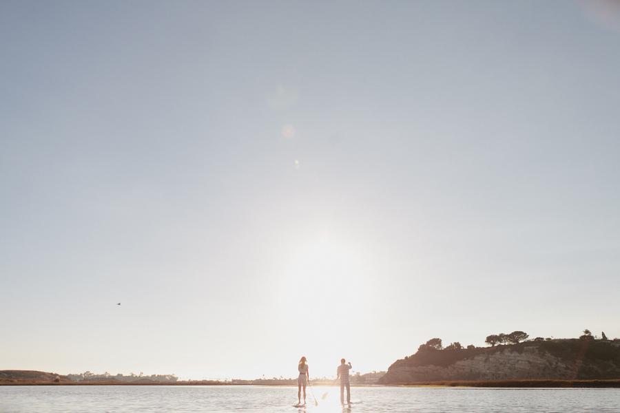 unique engagement photo ideas, engagement photo ideas, paddleboarding photos