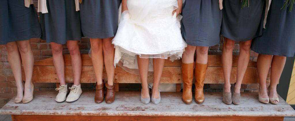 industrial wedding inspiraiton, Arizona Wedding, white wedding details, casual wedding attire