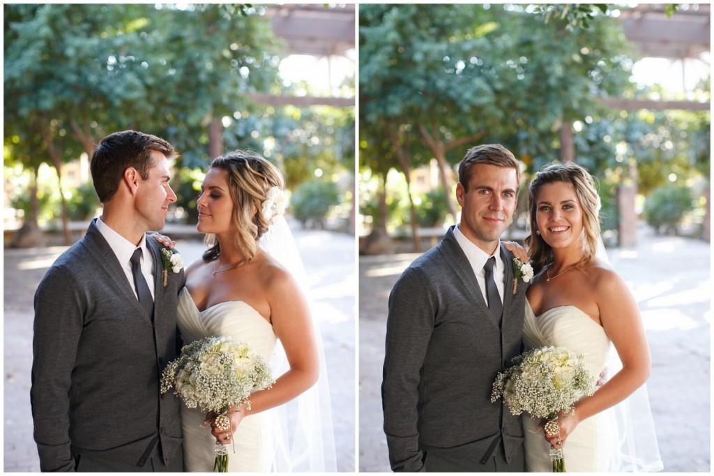 industrial wedding inspiraiton, Arizona Wedding, white wedding details, casual wedding attire