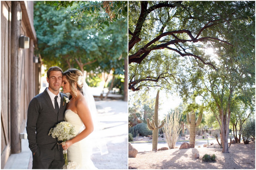 industrial wedding inspiraiton, Arizona Wedding, white wedding details, casual wedding attire