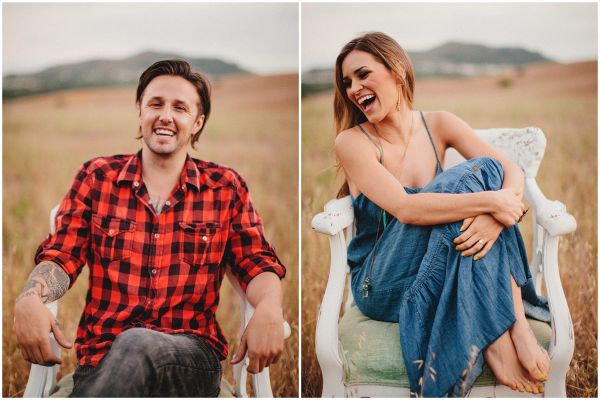 Wedding PR, WEdding Marketing Expert, Wedding Public Relations, orange county engagement session, fall engagement session, field engagement session, denim, red, black, cut-out dress, Matthew Morgan