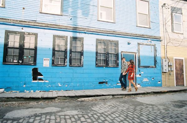 Small town engagement session