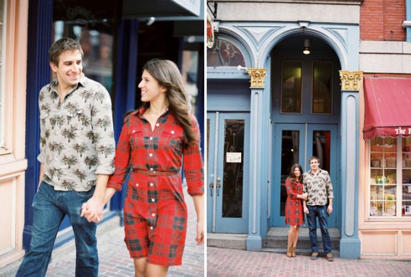 Casual engagement session