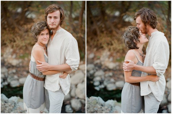 Rustic Ojai engagement