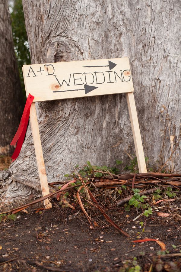 Wedding sign