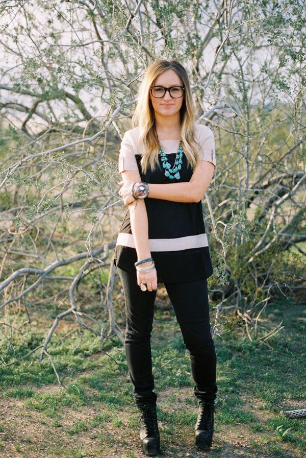 Turquoise statement necklace