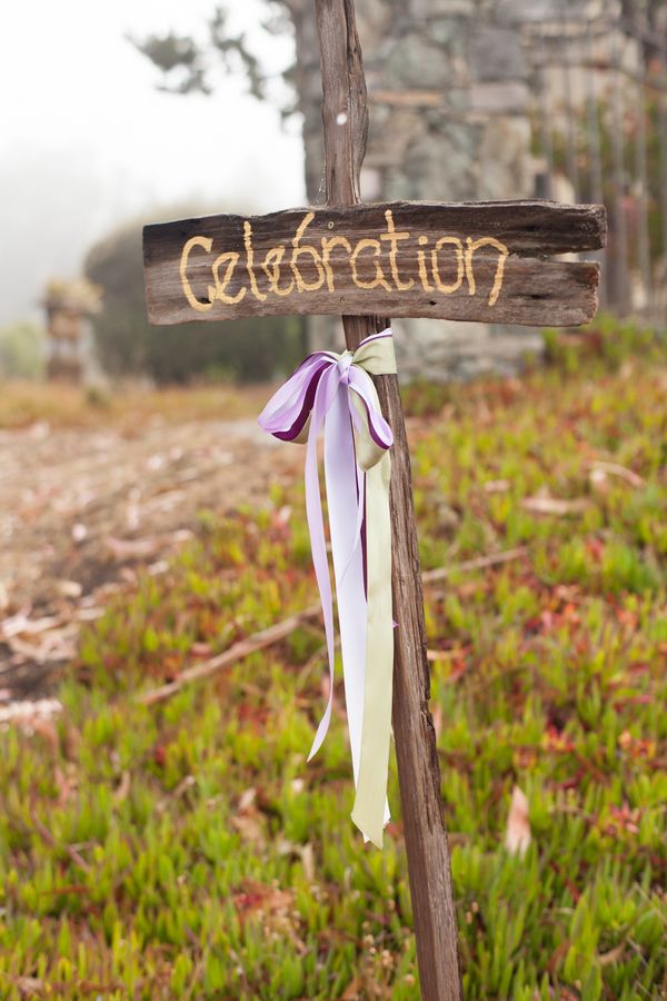 Reception sign