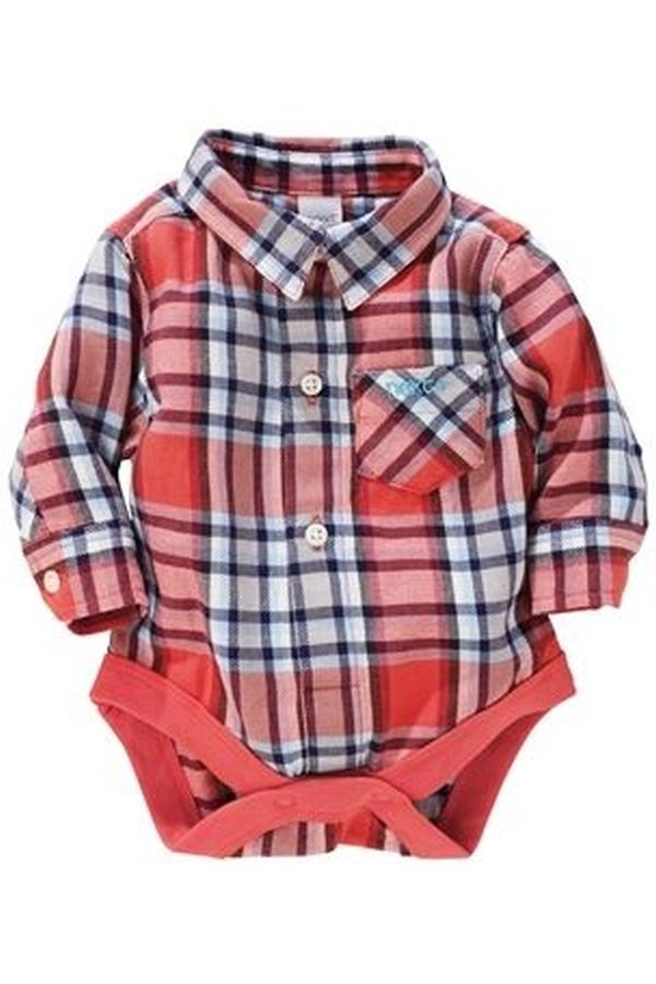 plaid onesie