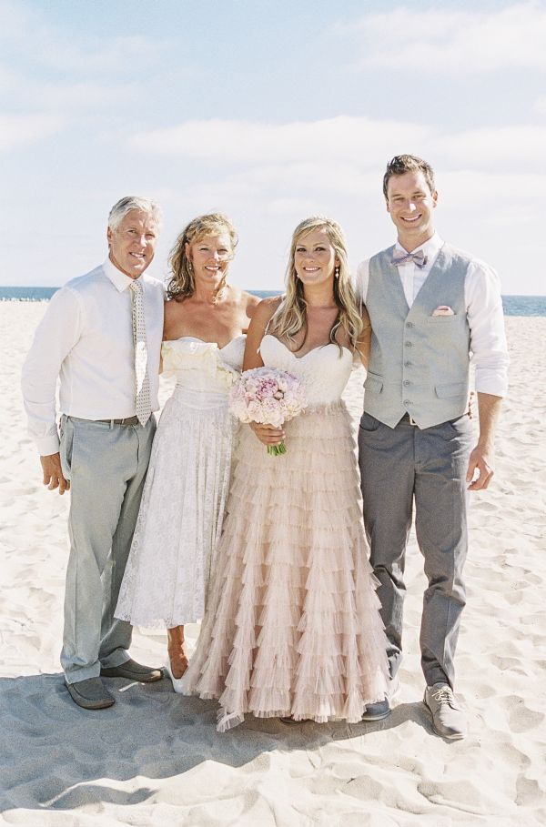 Blush Mint Coastal Beach Wedding Inspired By This