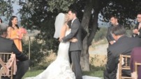 Ashley and Tyman Rustic Peach Wedding
