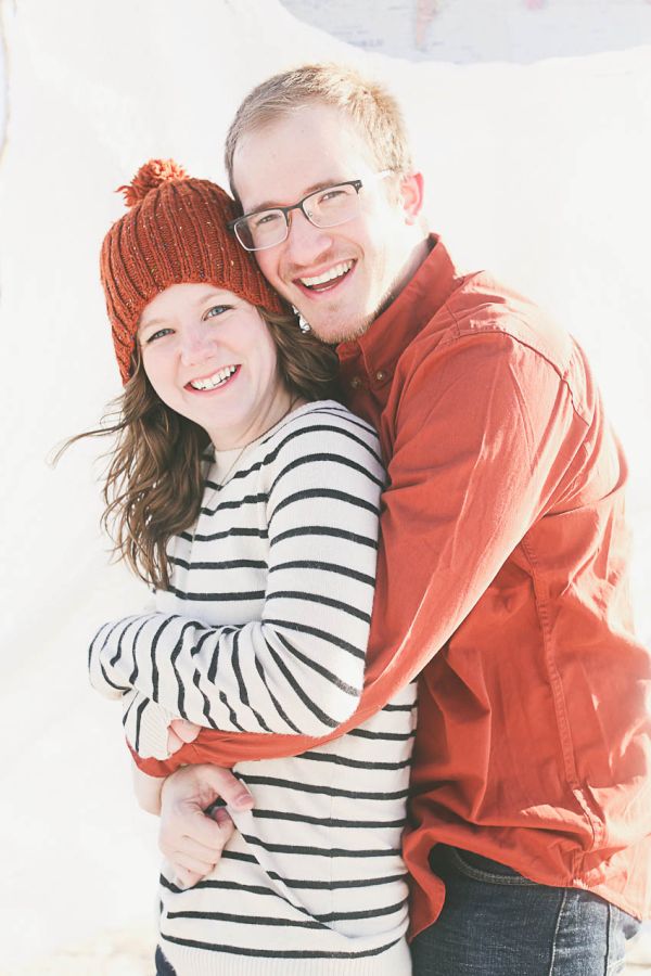 Travel inspired winter engagement shoot 3