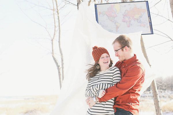 Travel inspired winter engagement shoot 4