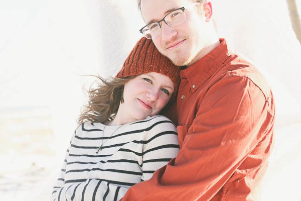 Travel inspired winter engagement shoot 5